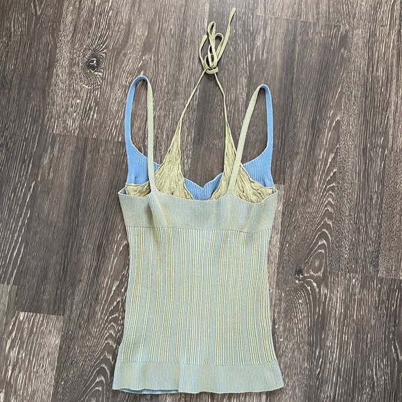 Jacquemus green La maille valensole tank top - Picture 3 of 5